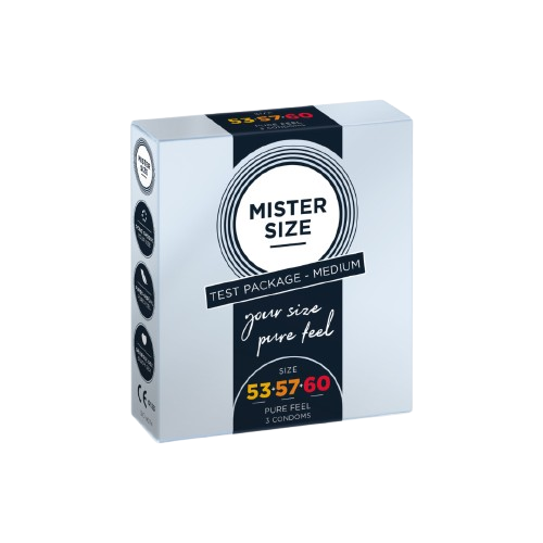 MISTER SIZE Proefpakket medium (53-57-60) | Condoom.NU