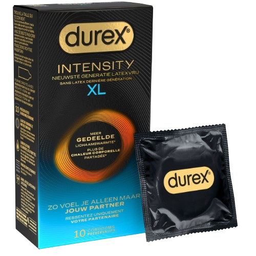 Condoom Durex Intensity XL Condooms - 10 stuks | Condoom.NU